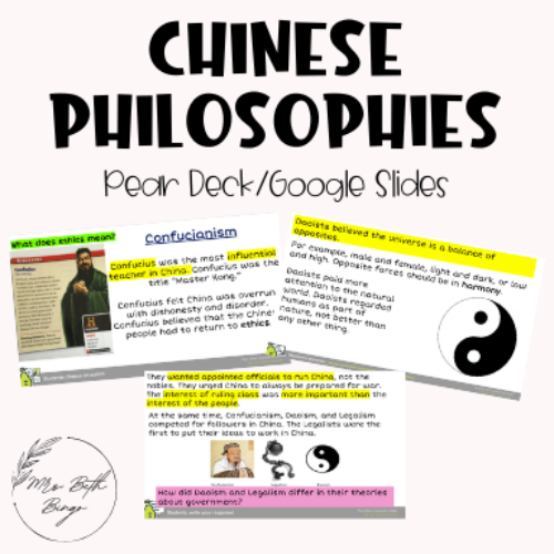 Ancient Chinese Philosophies Google Slides Pear Deck's featured image