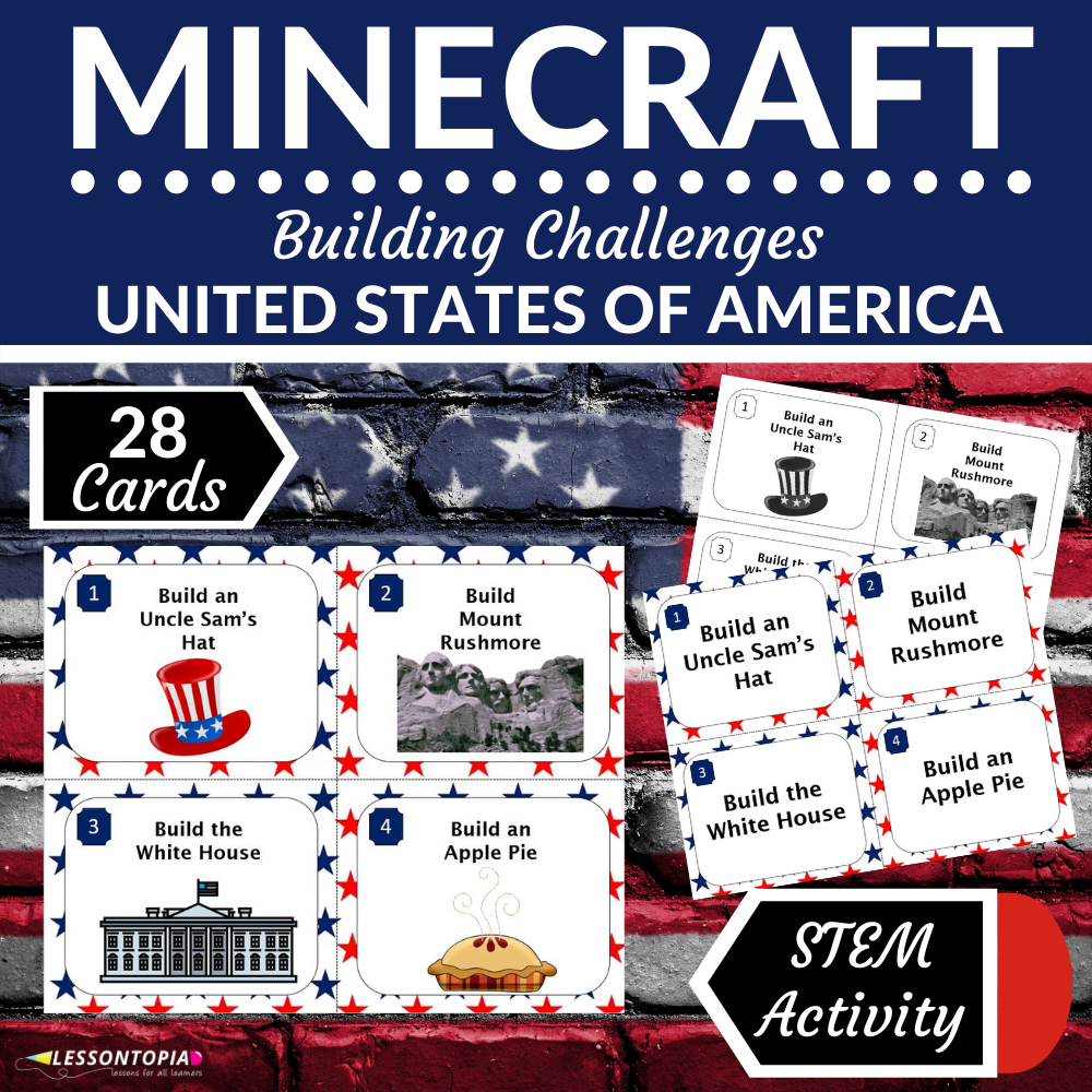 Minecraft Challenges | United States | STEM Activities