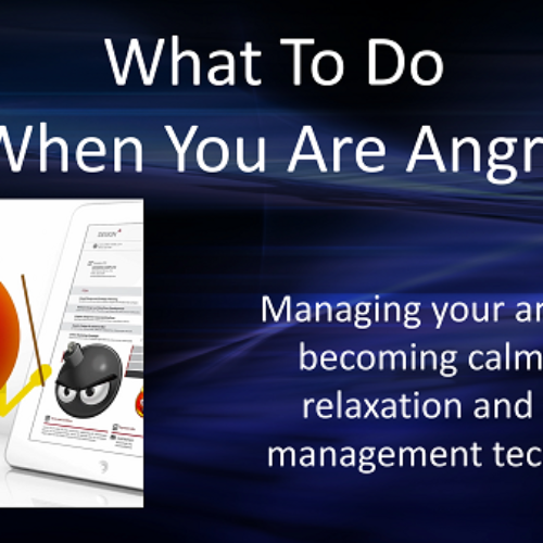 Self- Control/Calming Anger Management Ready to Use No Prep SEL Lesson w 4 Videos Belly Breathing, Mindfulness, Guided Imagery Practice's featured image