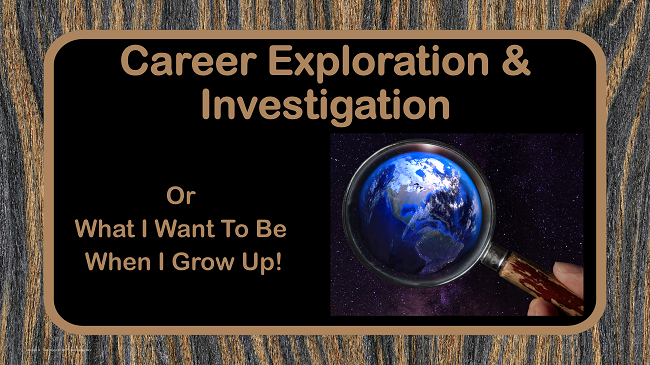 Career Cluster Investigation No Prep SEL Lesson & 4 research links w Worksheet