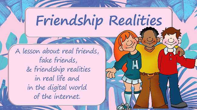 FRIENDSHIP SOCIAL MEDIA INTERNET SAFETY Ready to Use w No Prep Social-emotional Learning Lesson 2 videos