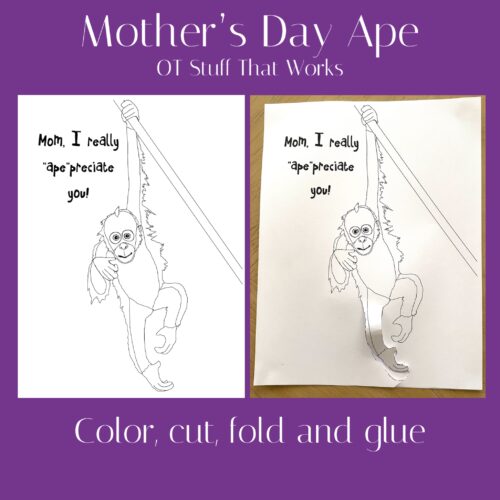 Mother’s Day, Mother Appreciation Craft- Ape's featured image