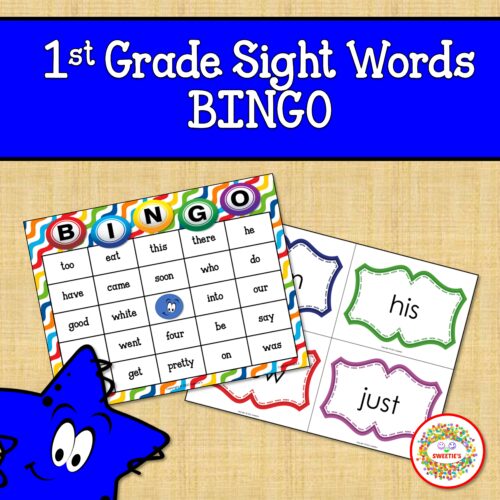 1st Grade Sight Words Bingo's featured image