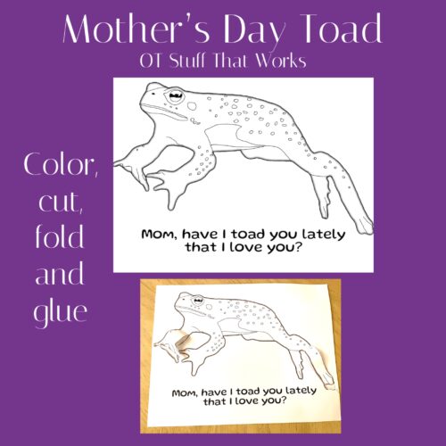 Mother’s Day, Mother Appreciation Craft-Toad's featured image