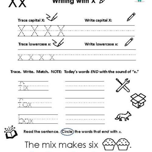 Letter Practice: Writing With X's featured image