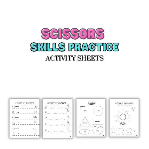 Scissors Skills Practice Activity Sheets's featured image