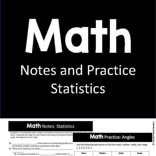Notes & Practice: Statistics with Answer Key's featured image