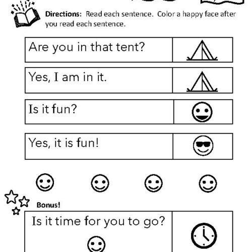 Sight Word Reading Review 2: in, is, you, that, it's featured image