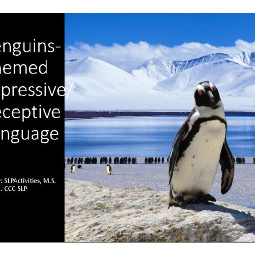 Expanding Utterances- Penguin Themed- Expressive Language Speech Therapy's featured image