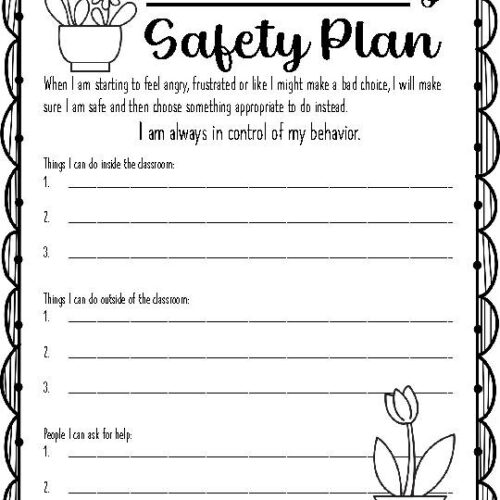 Student Safety Plan, Emotional/ Behavioral Support, Flower Theme's featured image