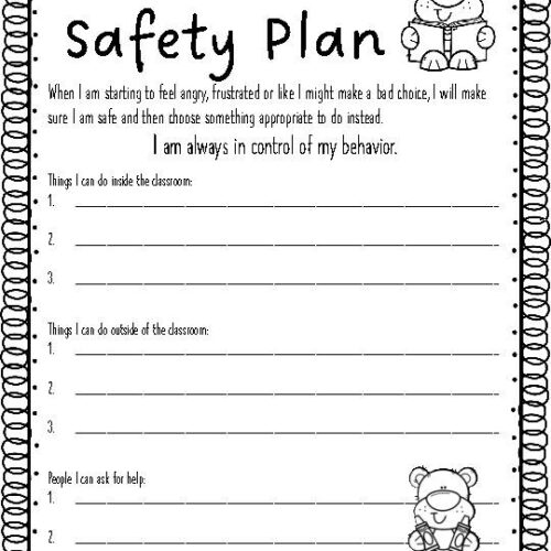 Student Safety Plan, Emotional/ Behavioral Support, Teddy Bear Theme's featured image
