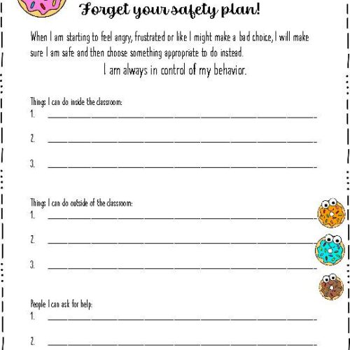 Student Safety Plan, Emotional/ Behavioral Support, Donut Themed's featured image