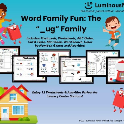 Word Family Activity Pack: The “_ug” Family's featured image