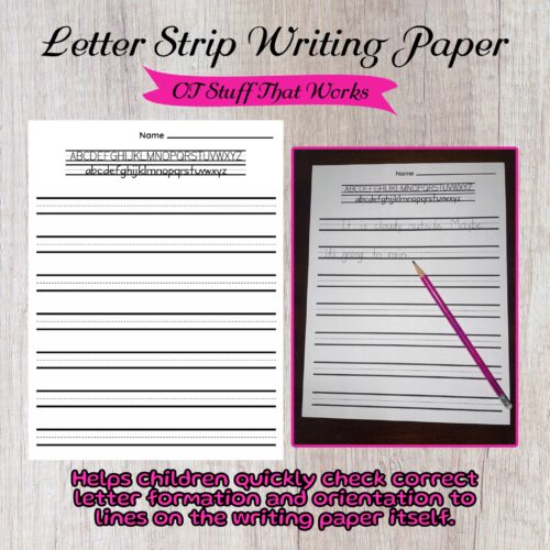 Letter Strip Writing Paper's featured image