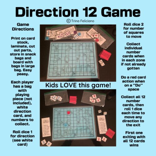 Direction 12 Game (A Directionality Game)'s featured image