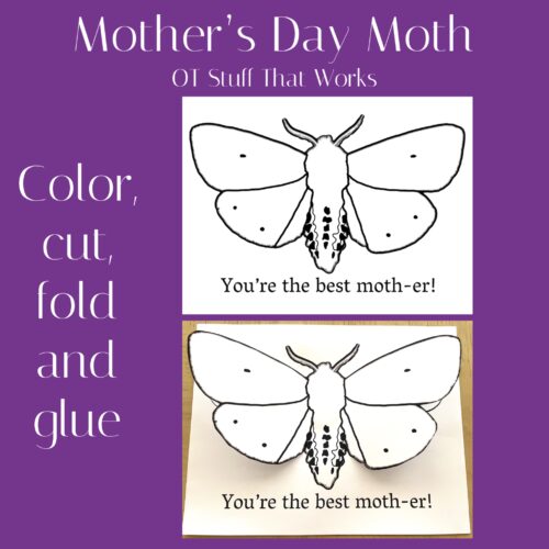 Mother’s Day, Mother Appreciation Craft- Moth's featured image