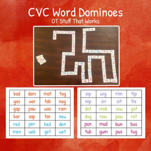 CVC Words Dominoes Game's featured image