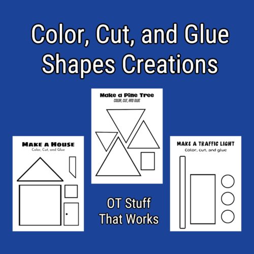 Color, Cut, and Glue Shapes Creations's featured image
