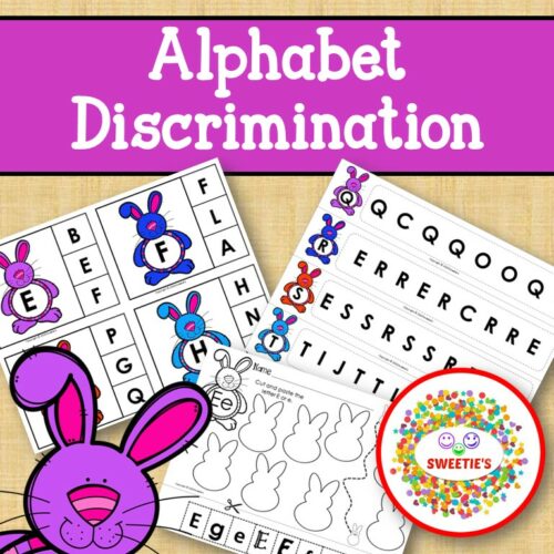 Alphabet Discrimination Activities - Easter's featured image