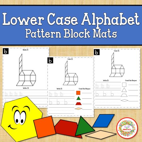 Alphabet Pattern Blocks Mats Lower Case's featured image