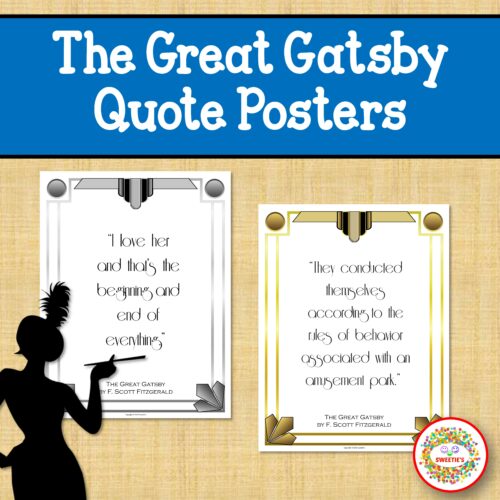 The Great Gatsby Quote Posters's featured image