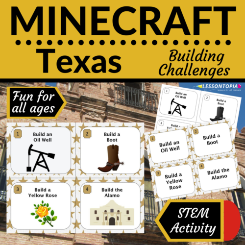 Minecraft Challenges | Texas | STEM Activities's featured image