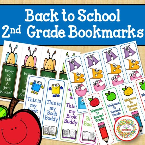 Back to School Bookmarks 2nd Grade's featured image