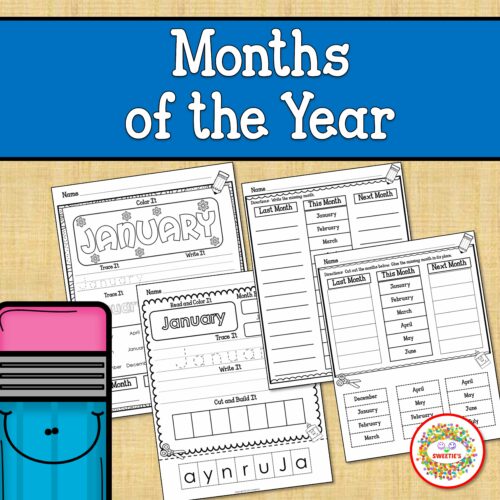 Months of the Year Worksheets's featured image