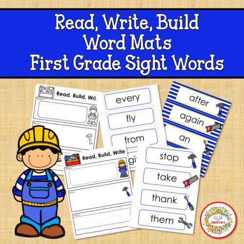 Sight Words Activities Read Build Write First Grade Sight Words's featured image