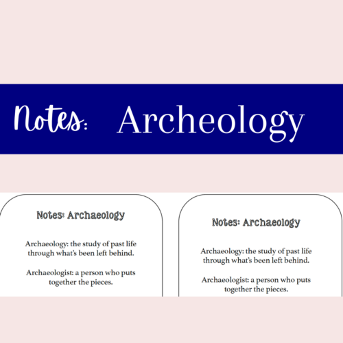 Archeology Notes's featured image