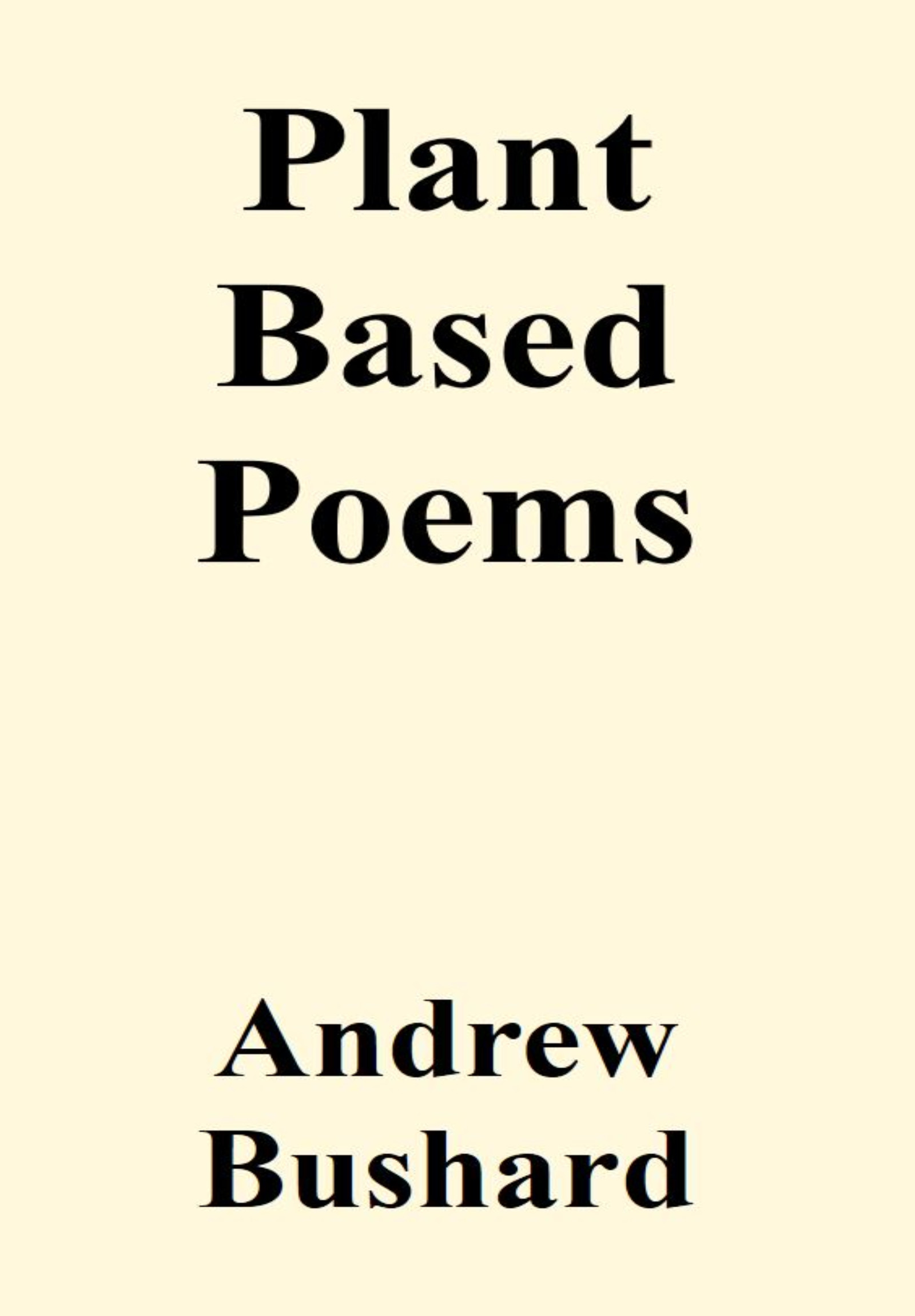 Plant Based Poems Audiobook