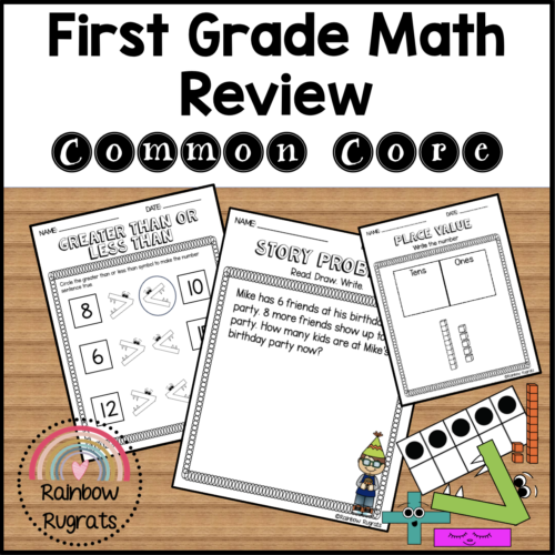 First Grade Math Review's featured image