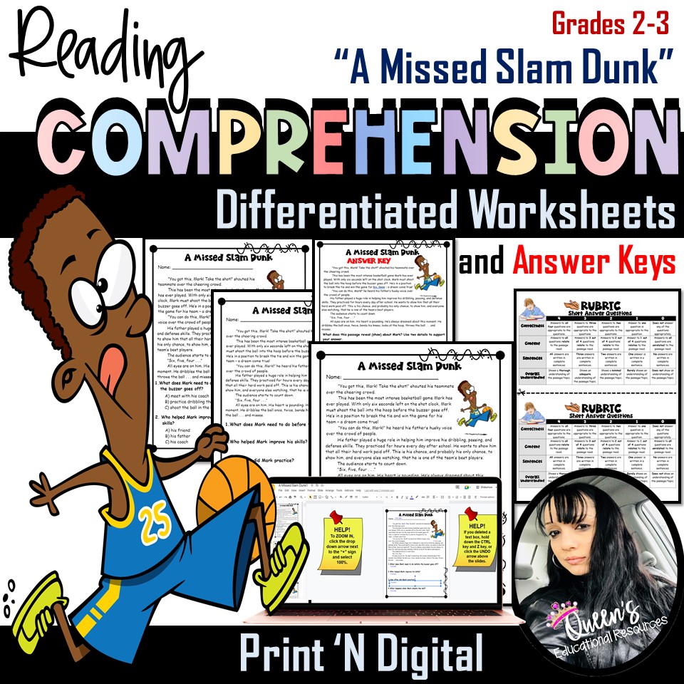 Reading Comprehension Packet - 