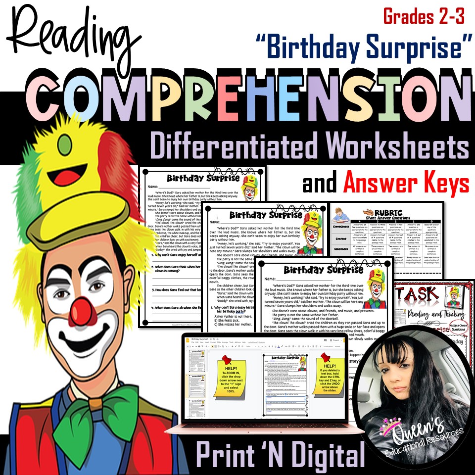 Reading Comprehension Packet - 