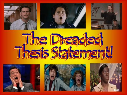 How to Write a Thesis Statement PowerPoint Grades 9-12
