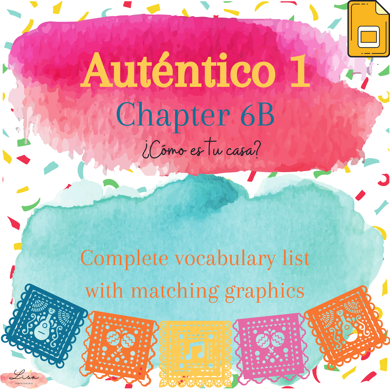 Auténtico 1 Chapter 6B Vocabulary Slide Show