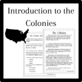 Introduction to the Colonies