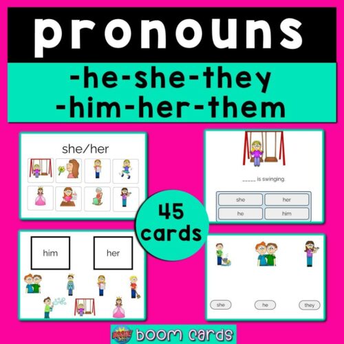 Personal Pronouns boom cards's featured image