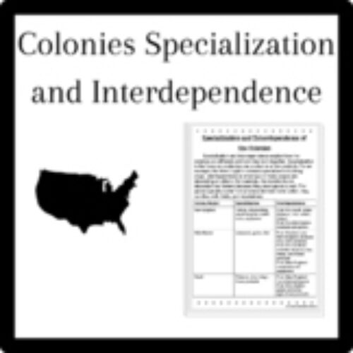 Specialization and Interdependence of the Colonies's featured image