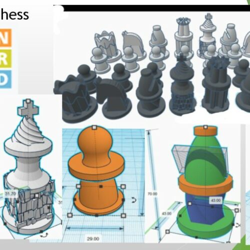 TinkerCAD Chess Set instructions's featured image