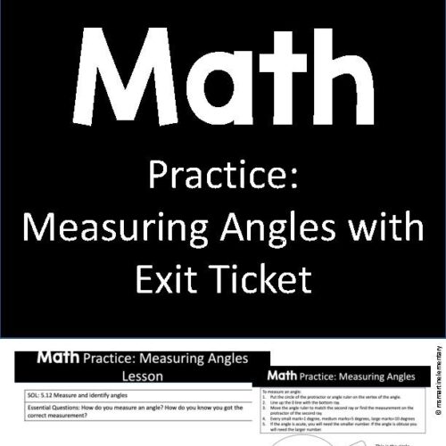 Math Practice: Measuring Angles with Exit Ticket's featured image