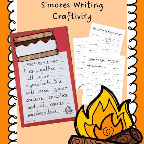 S'mores Writing Craftivity's featured image