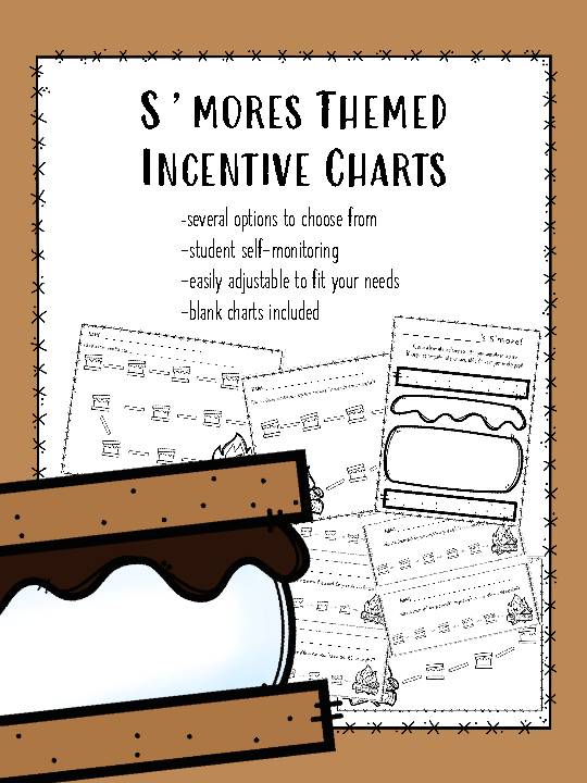 S'mores Incentive/ Behavior Charts - Classful