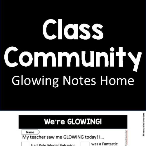 Class Community: Glowing Notes Home's featured image