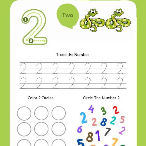 Number Tracing: Number 2's featured image