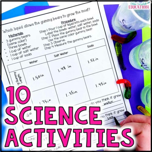 Back to School Science Activities | 10 Science Experiments & Investigations's featured image