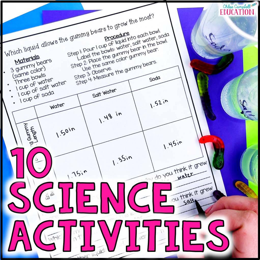 Back to School Science Activities | 10 Science Experiments & Investigations