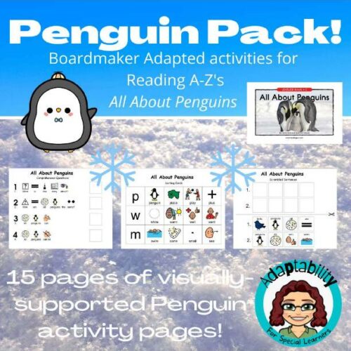 Penguin Pack! Companion materials to use with special learners's featured image