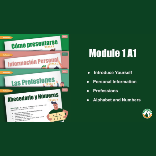 Spanish Basic Module 1: E-Book + Practices + Quizzes.'s featured image
