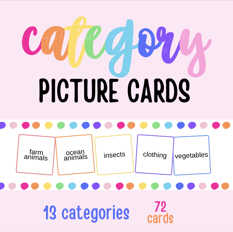 Category Picture Cards